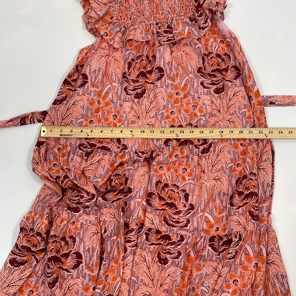 Likely Levine Midi Dress Size 4 High Neck Tie Waist EUC - Picture 10 of 14